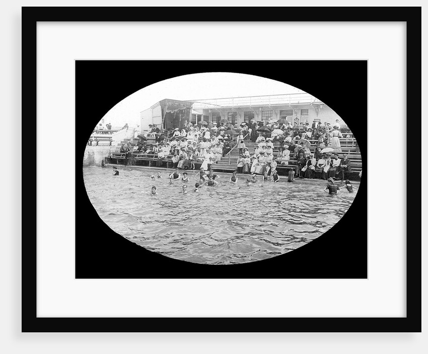Open Air Baths, Ramsey, Isle of Man by George Bellett Cowen